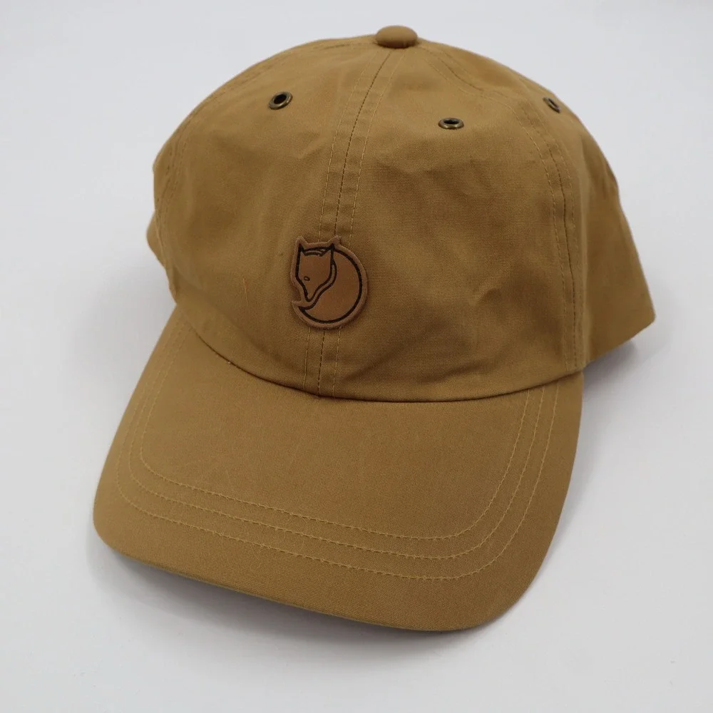 Fjallraven Helags Cap Mens L/XL Ochre Brown G-1000 Adjustable Hat - Picture 8 of 8